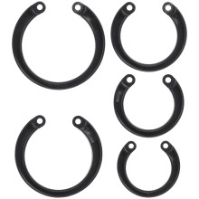 Mancage Black Reserve Ring Set 5 stuks