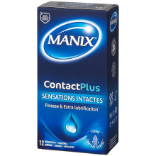 Manix Contact Plus Condoms 12 pcs