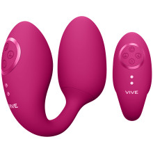 Vive Aika Double-action Pulse-Wave & Vibrating Love Egg met Afstandsbediening