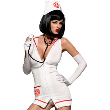 Obsessive Kostuum voor Noodverpleegkundige met Stethoscoop