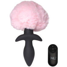 Tailz Wagging Bunny Tail Vibrerende Buttplug met Afstandsbediening