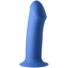 Squeeze-It Squeezable Blue Dildo met Zuignap 18,5 cm